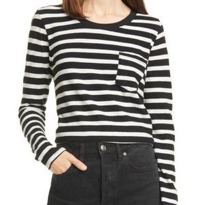 NSF CLOTHING Rex Long Sleeve Pocket T-Shirt NWT